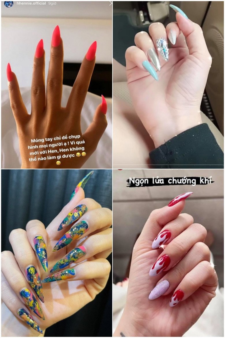 22+ ý tưởng với kiểu nail nhiều màu sắc rực rỡ - XinhXinh.vn
