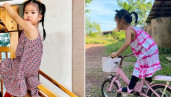Sao Việt 24h: Lê Phương "thất thanh" trước loạt khoảnh khắc "thùy mị nết na" của con gái 3 tuổi giống hệt bố