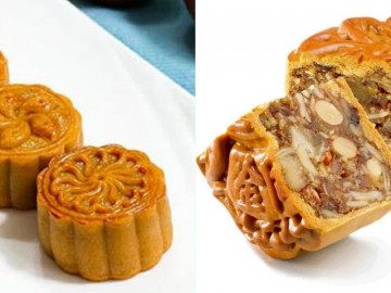 2 cách làm bánh trung thu chay nhân thập cẩm, đậu xanh tại nhà dễ làm