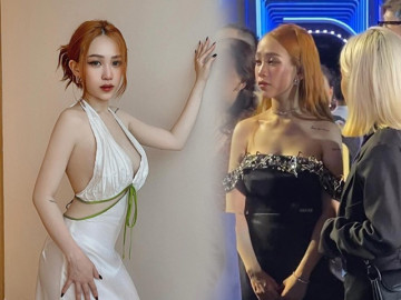 Bắt gặp con gái đại gia Minh Nhựa đi xem hoa hậu