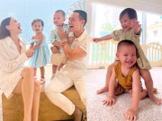 Giải trí - Leon nhà Hồ Ngọc Hà bộc lộ tài năng thể thao, thái độ khi bị Lisa "đè đầu cưỡi cổ"