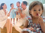 Thời trang - Ở nhà mẹ Hà Hồ cho mặc đơn giản, Lisa đi sự kiện được diện kiêu sa như công chúa chính hiệu