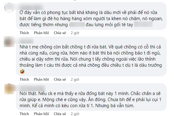 Xôn xao clip con dâu ngày đầu về nhà chồng một mình rửa đống chén bát, dân mạng tranh cãi kịch liệt - 2
