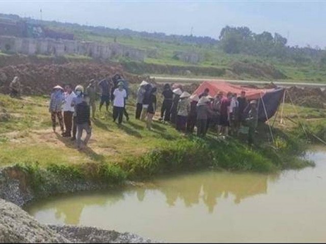 3 học sinh bị đuối nước thương tâm ở Vĩnh Phúc