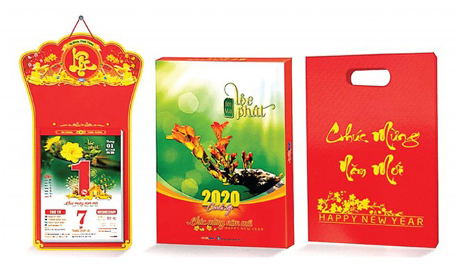 Lịch Tết- một sản phẩm in ấn của Miligo