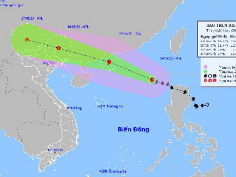 Miền Bắc sắp mưa rất to, bão số 3 giật cấp 15 trên biển