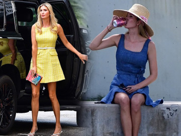 Không còn làm nữ thần Nhà Trắng, Ivanka Trump đổi style váy đầm khoe trọn sắc vóc tuổi 40 đẹp đỉnh