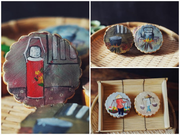 Chưa đến rằm tháng 8 chị em đã tới tấp khoe ảnh bánh Trung Thu đẹp như tranh