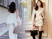 Thời trang - "Quỳnh búp bê" Phương Oanh mặc gì cũng sang, nổi nhất là cây đồ trắng dát thêm túi Hermes trăm triệu