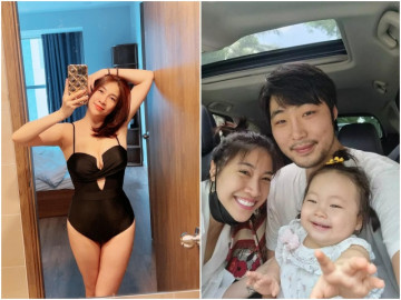 Chi trăm triệu tân trang vòng 1 sau sinh, Pha Lê tự tin khoe thân hình quyến rũ