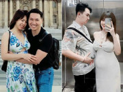 Khéo chiều vợ bầu như sao Việt: Mạnh Trường đưa đi du lịch khắp nơi, Khánh Đơn làm vú em