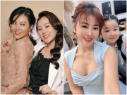 Làm mẹ - Á hậu duy nhất sắm vai cave trong Quỳnh Búp Bê: Chồng phố cổ Hà Nội là sếp lớn, làm mẹ 2 con gái