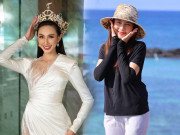 Thời trang - Thuỳ Tiên lúc làm thôn nữ làng biển với giày ủng, khi hoá nữ hoàng với đầm dạ tiệc