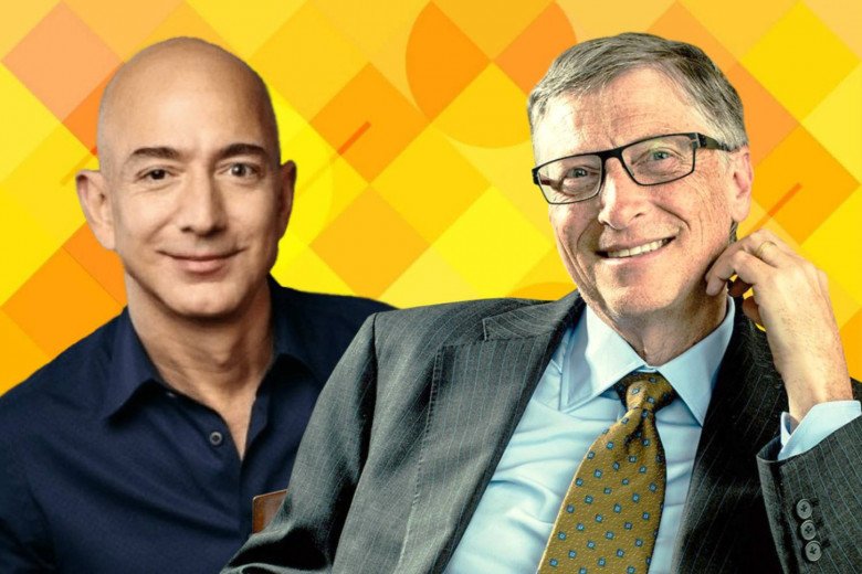 Tỷ phú Jeff Bezos và tỷ phú Bill Gates cũng từng ly hȏn vợ. 