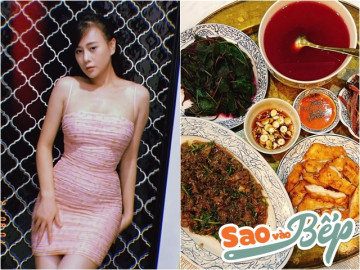 Quỳnh Búp Bê Phương Oanh được khen nấu ăn khéo