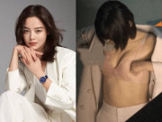 Giải trí - "Phi tần" của Hoắc Kiến Hoa quảng cáo đồ lót, vô tư cởi cúc áo, chỉnh ngực trước ống kính