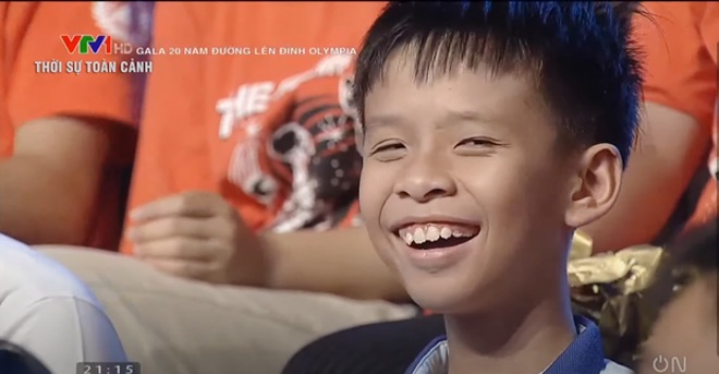 Phan Nguyễn Thái Bảo từng tham dự chương trình Gala 20 năm của Đường Lên Đỉnh Olympia.