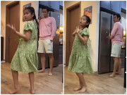 Làm mẹ - Khoe clip con gái tập nhảy, Huy Khánh tức giận vì bé bị phân biệt đối xử