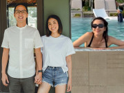 Làm đẹp - Hà Tăng diện áo tắm lấp ló xương quai xanh, nhan sắc mộc của ngọc nữ ngày càng thăng hạng