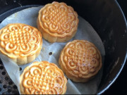 Bếp Eva - Cách làm bánh trung thu bằng nồi chiên không dầu cực đơn giản, bánh vàng thơm chẳng kém ngoài hàng