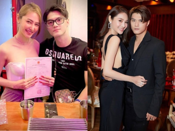 Linh Chi khoe giấy chứng nhận kết hôn cùng Lâm Vinh Hải, nhắc đến nghịch cảnh làm nhiều người chú ý