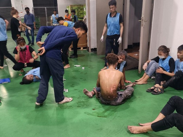 Nổ đường ống tại khu công nghiệp, 34 công nhân bị thương