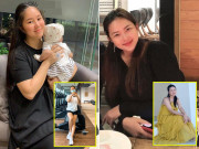 Mỹ nhân Việt mang bầu biến dạng vì tăng tới 30kg, sau sinh có màn lột xác