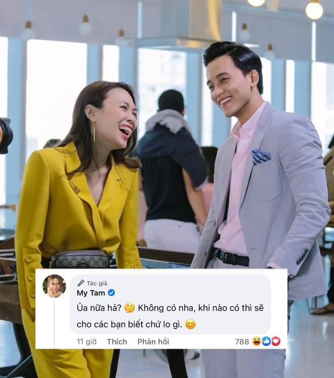  Trước đó, Mỹ Tâm cũng từng bị đồn mang thai, nên lần này cô không bất ngờ, chỉ bình thản đính chính.