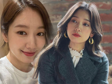 Sau 2 tháng sinh con, Park Shin Hye khoe làn da đẹp mềm như lụa