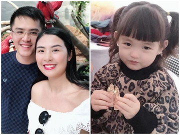 Chưa cưới, Hoa hậu Ngọc Hân và bạn trai làm ở Bộ ngoại giao đã có con nuôi xinh, là mẫu nhí