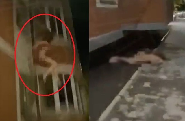 Đang amp;#34;ân áiamp;#34; với tình nhân thì chính thất xuất hiện, cô gái khỏa thân trốn ra ban công, trượt chân rơi từ tầng 4 xuống - 1