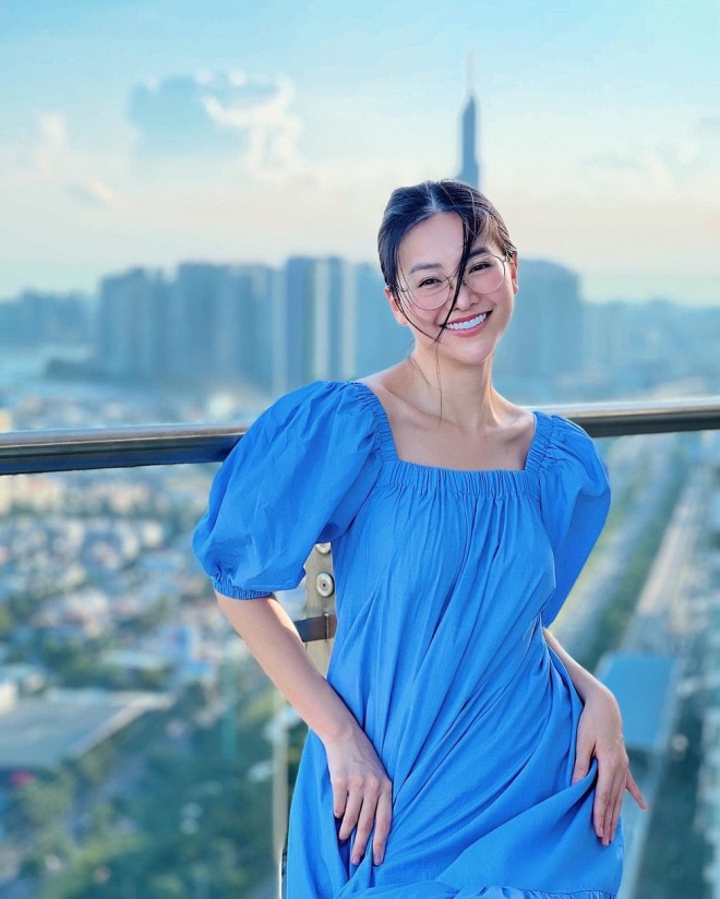 Hoa hậu Phương Khánh khoe căn penthouse mới mua, nội thất đơn giản, view đáng giá triệu đô - 3