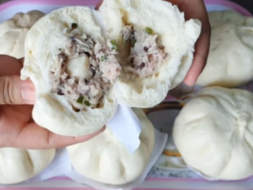 2 cách làm bánh bao nhân thịt bằng bột mì, bột pha sẵn mềm xốp cho bữa sáng