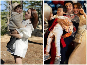 Hoà Minzy nấm lùn từng sốt ruột vì con trai thấp giống mẹ, bé Bo giờ 3 tuổi lớn phổng phao, chân dài ngoằng