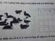 Yêu con - Mẹ hỏi cách làm Toán lớp 1 của con: "4+5=9" hay "3+6=9" mới đúng, đáp án không ai ngờ được
