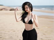 Làm đẹp - Xuất hiện hotgirl quê Thanh Hoá đánh bật Ngọc Trinh với cùng một thiết kế, body tự nhiên cực cuốn