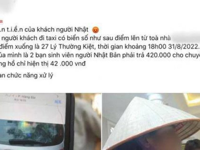Lời khai của tài xế taxi bị tố chặt chém du khách gấp 10 lần giá cước