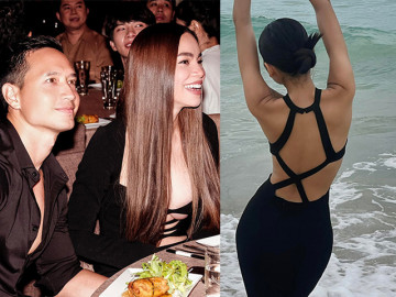 Á hậu Việt kiều diện đồ giống Hà Hồ ở trời Tây, cách phối không thua kém