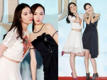 Diện áo hở rốn, thần tiên tỷ tỷ vẫn bị đè bẹp khi chung khung hình với mỹ nhân này