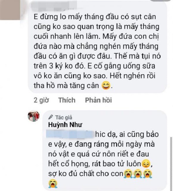 Vợ đẹp của Khánh Đơn kiệt sức vì không ăn uống được gì, sụt cân khi mang thai lần 2 - 3