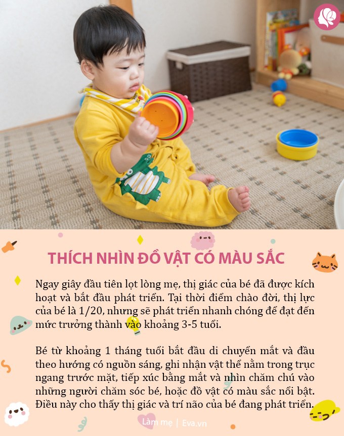 6 phản ứng này xuất hiện càng sớm, chứng tỏ bé khỏe mạnh và tài giỏi hơn mẹ nghĩ - 8