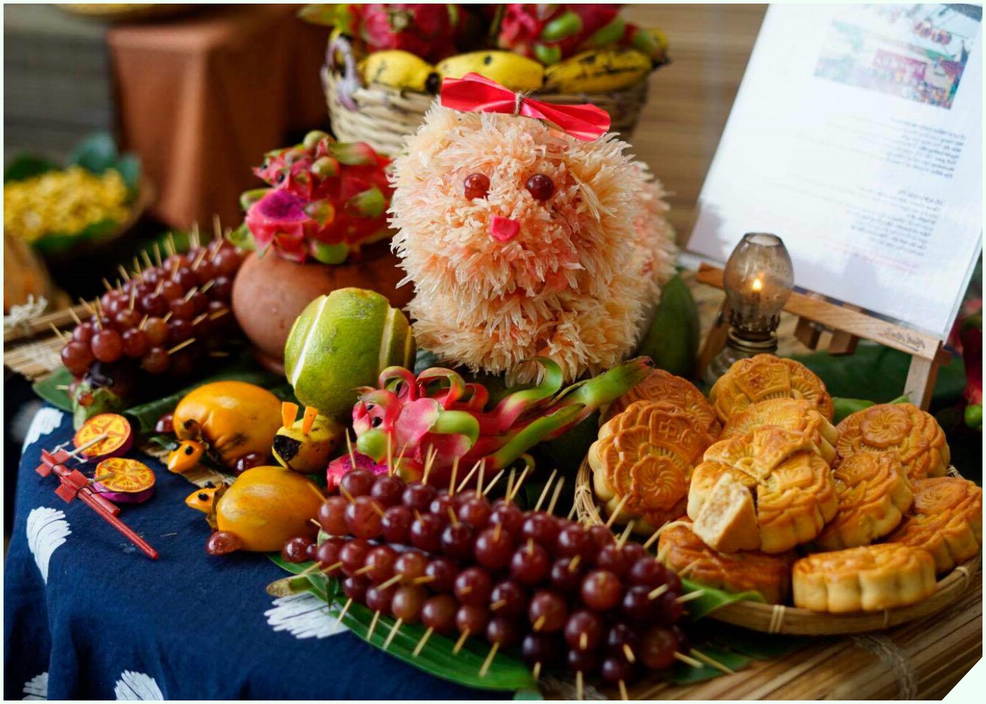 Mâm cỗ trung thu gồm những gì?  Gợi ý mâm cỗ Trung thu độc đáo, dễ trúng giải nhất - 13