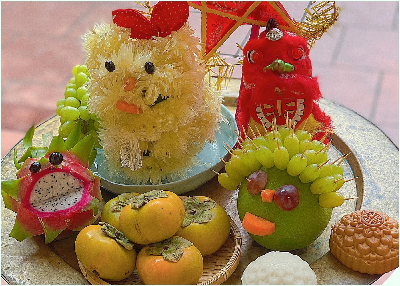 Mâm cỗ trung thu gồm những gì?  Gợi ý mâm cỗ Trung thu độc đáo, dễ đạt giải nhất - 10