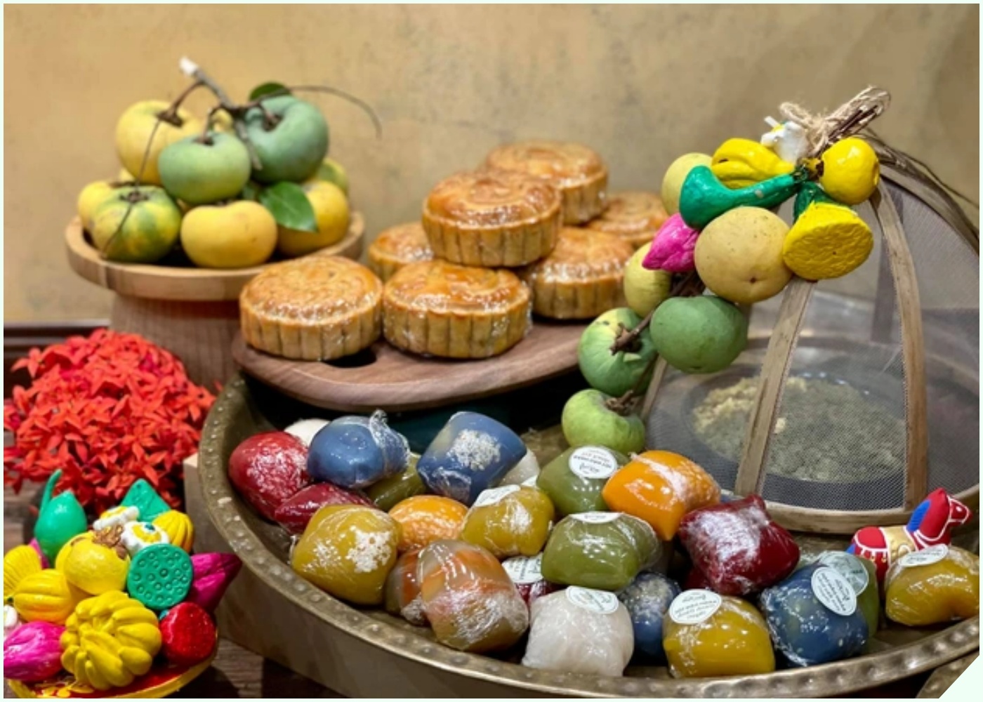 Mâm cỗ trung thu gồm những gì?  Gợi ý mâm cỗ Trung thu độc đáo, dễ trúng giải nhất - 7