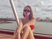 Làm đẹp - Minh Hằng diện 2 mảnh tôn đường cong, liền bị nói hậu lấy chồng càng bạo khoe da thịt