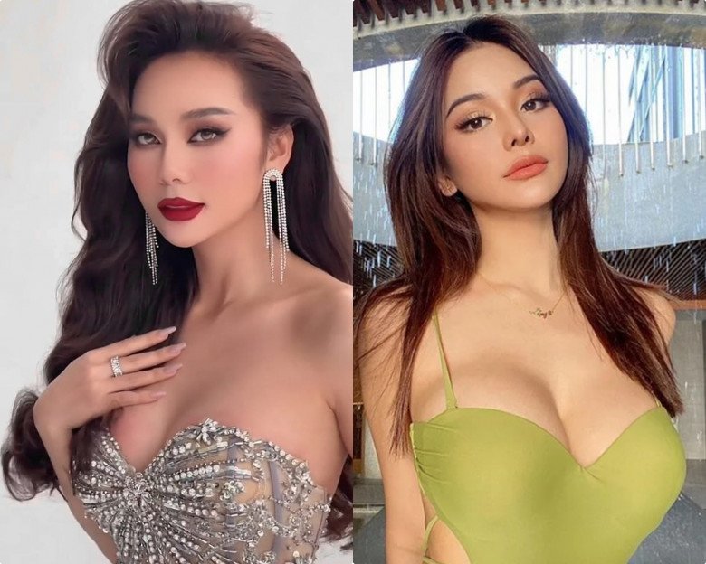 Kim Chi có khóe miệng còn khá giống với Miss Grand Thailand 2022. Đôi môi rất tươi tắn và hợp với các kiểu đánh son full môi, kẻ viền môi sắc nét.