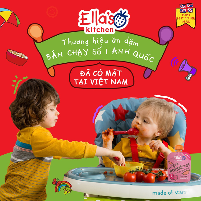 Đừng để ăn dặm là một cuộc chiến, hãy để trẻ vừa ăn vừa chơi, tận hưởng trải nghiệm ăn dặm một cách trọn vẹn và hạnh phúc nhất