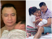 Làm mẹ - U50 có con trai với vợ kém 12 tuổi, cảnh bỉm sữa của NSND Tự Long mệt toát mồ hôi