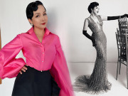 Thời trang - Diva Mỹ Linh mặc váy xẻ sâu hoắm tuổi 47, gợi cảm mà tinh tế "bỏ xa" con gái Mỹ Anh