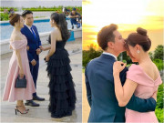 Giải trí - Tay trong tay dự tiệc với Hồng Diễm, Việt Anh vẫn than: "Số không được nhờ vợ"